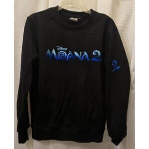 Disney Moana 2 Embroidered Sweatshirt, M